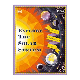 太阳系 书籍 the 进口英语原版 英文版 儿童天文宇宙科普百科读物精装 DK大探索 System Solar Explore 英文原版