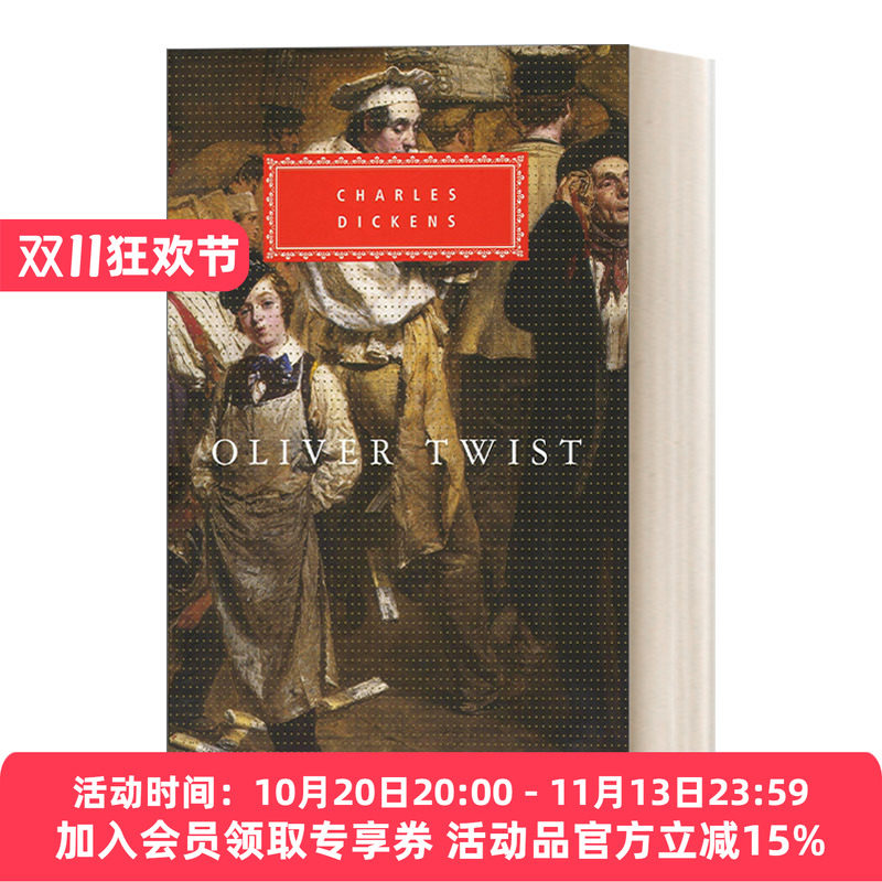 英文原版 Oliver Twist 雾都孤儿 查尔斯 狄更斯 Everyman精装收藏版 英文版 进口英语原版书籍