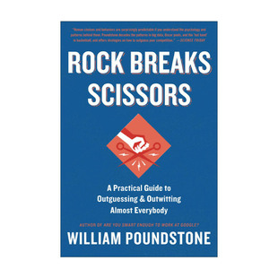 Scissors 剪刀石头布 进口英语原版 Rock 书籍 英文版 Breaks 威廉·庞德斯通 英文原版 如何成为超级预测者