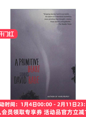 英文原版 A Primitive Heart 原始之心 短篇小说集 托尼奖得主David Rabe 英文版 进口英语原版书籍