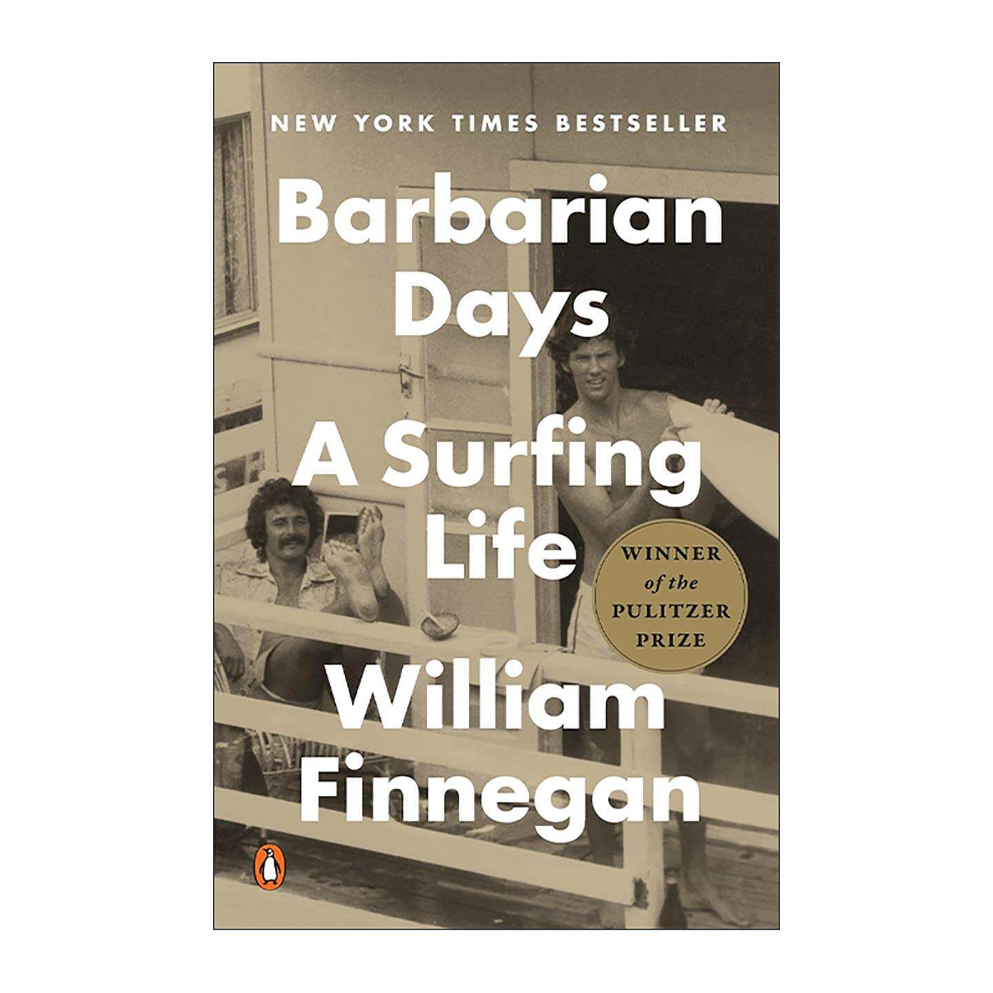 英文原版 Barbarian Days 疯浪人生 2016普利策奖传记奖 威廉·芬尼根 英文版 进口英语原版书籍