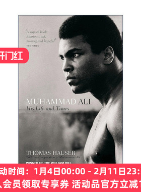 英文原版 Muhammad Ali His Life and Times 拳王阿里传记 英文版 进口英语原版书籍
