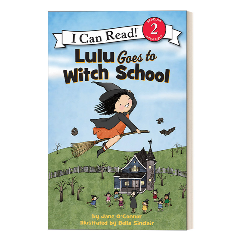 小女巫露露去学校 英文原版 Lulu Goes to Witch School I Can Read Level 2分级阅读 英文版 进口英语原版书籍