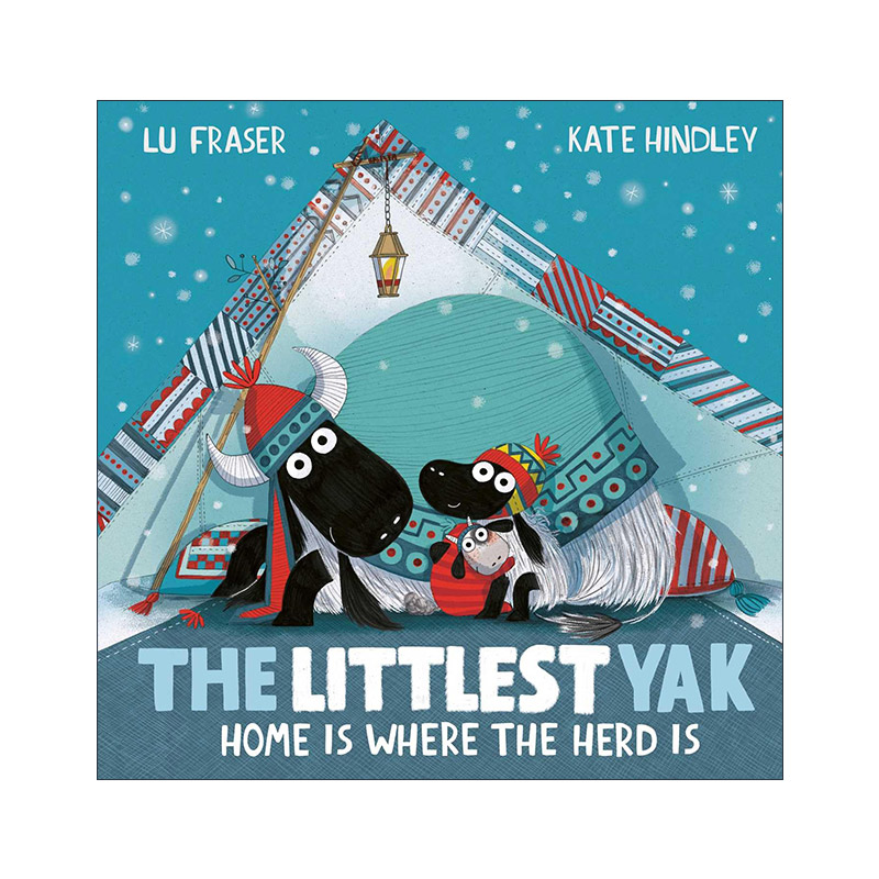 英文原版 The Littlest Yak Home Is Where the Herd Is 小牦牛3 牛群就是家 Kate Hindley 插画绘本 英文版 进口英语原版书籍