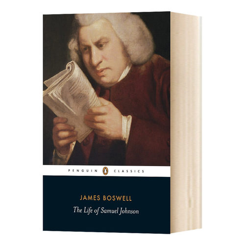 华研原版 塞缪尔约翰逊传 英文原版 The Life of Samuel Johnson James Boswell 英文版 进口英语书籍