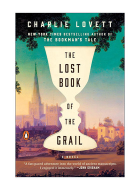 英文原版 The Lost Book of the Grail 遗失的圣杯之书 悬疑推理小说 Charlie Lovett 英文版 进口英语原版书籍