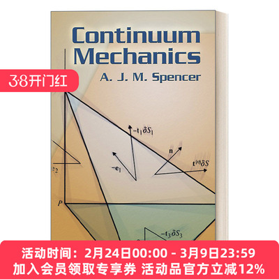 连续介质力学 英文原版 Continuum Mechanics 经典物理学教材 英文版 进口英语原版书籍