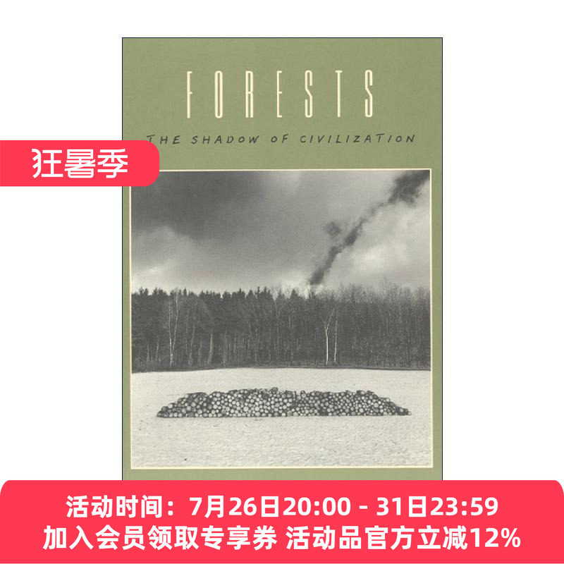 英文原版 Forests 森林 文明的暗影 自然科学 我们为何膜拜青春作者罗伯特·波格·哈里森 英文版 进口英语原版书籍