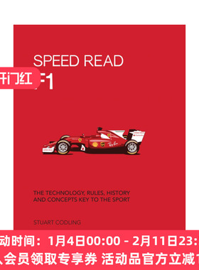 英文原版 快速认识世界一级方程式锦标赛 Speed Read F1 The Technology Rules History and Concepts Key to the Sport进口英语书