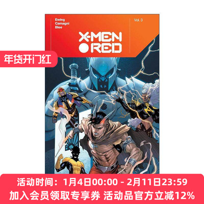 英文原版 X-Men Red By Al Ewing Vol.3 X战警红 卷三 漫威漫画 英文版 进口英语原版书籍