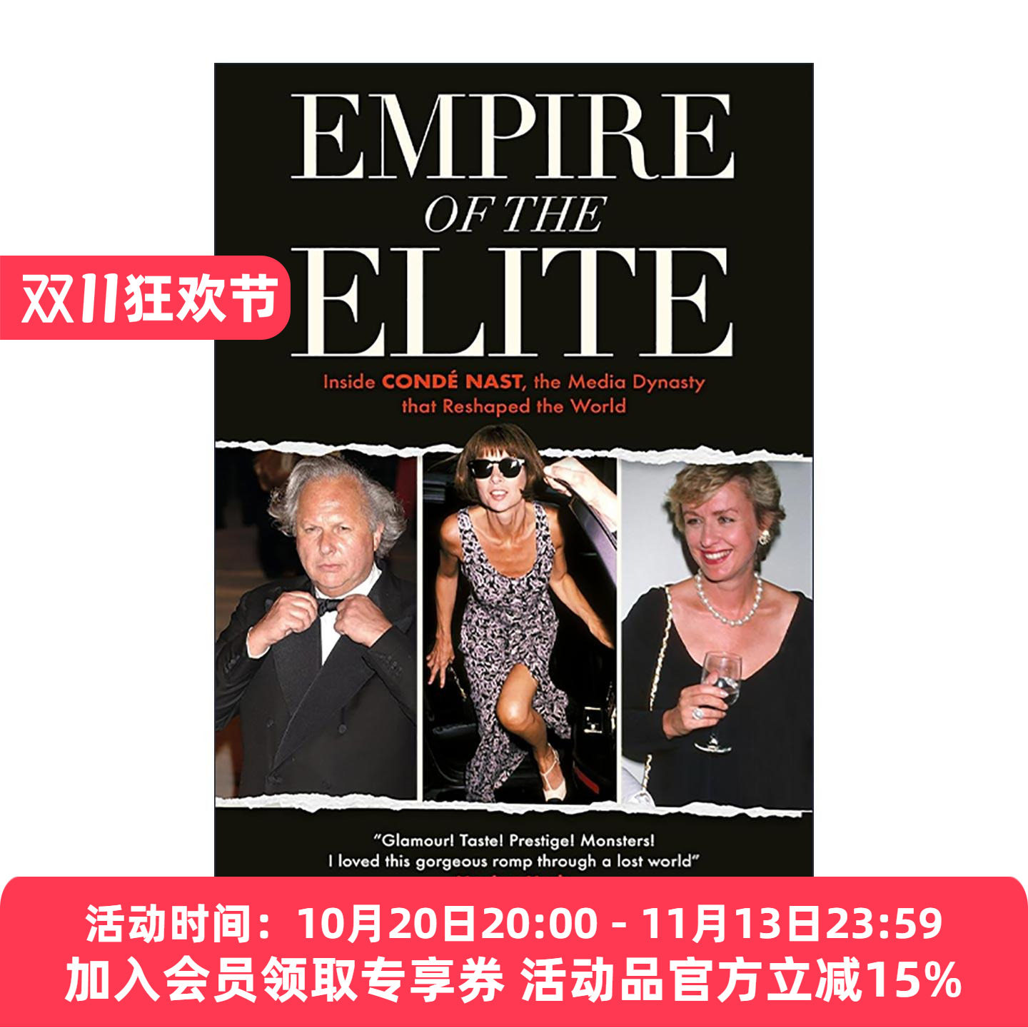 英文原版 Empire of the Elite 精英帝国 重塑美国的媒体王朝 康泰纳仕内幕 英文版 进口英语原版书籍