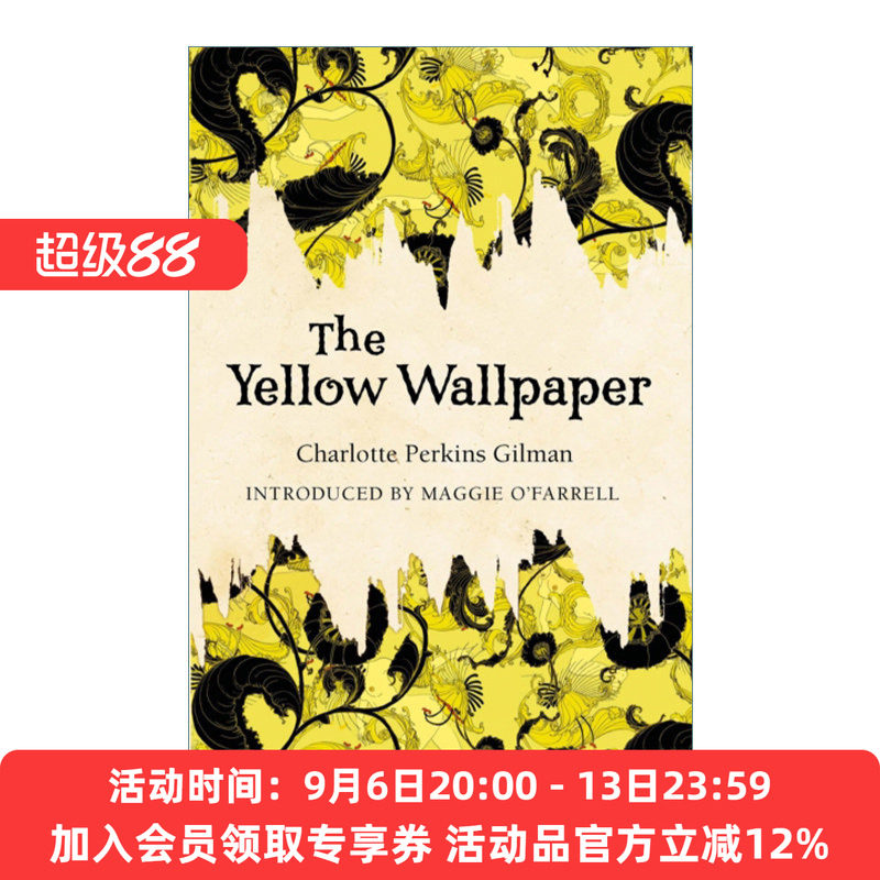 黄壁纸 英文原版 The Yellow Wallpaper 英文版 进口英语原版书籍