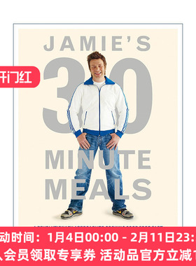英文原版 Jamie's 30-Minute Meals 杰米·奥利弗 30分钟快速食谱 精装 英文版 进口英语原版书籍