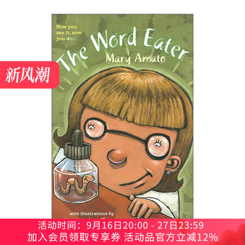 英文原版 The Word Eater 噬字者 儿童奇幻小说 Mary Amato 英文版 进口英语原版书籍