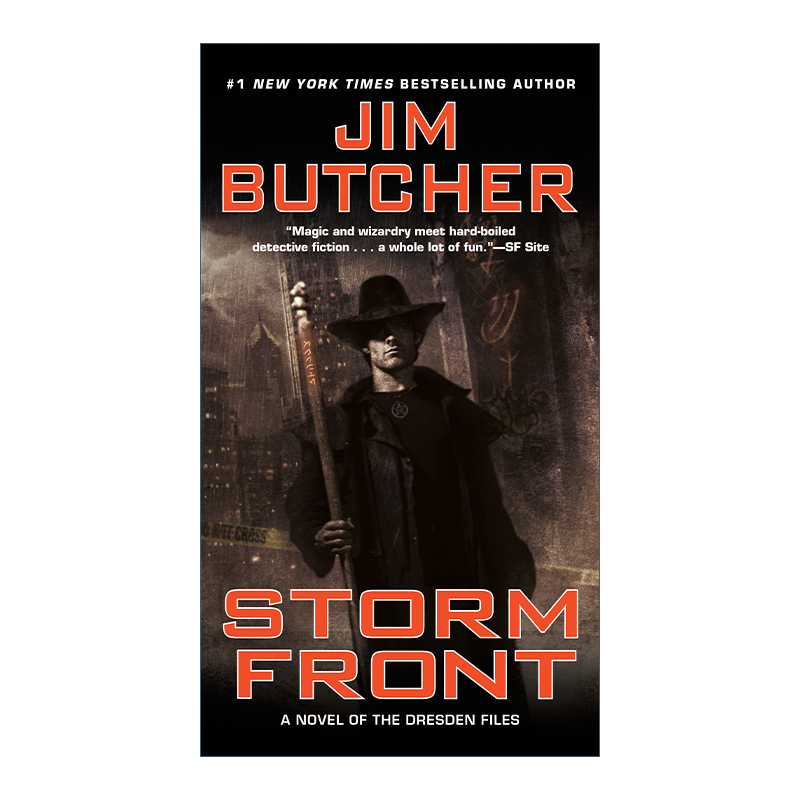 英文原版 The Dresden Files 01 Storm Front巫师神探系列01血魔法之罪灵异档案奇幻推理小说 Jim Butcher英文版进口英语书