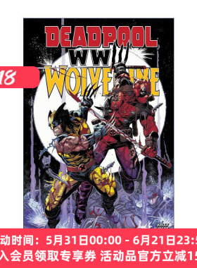 英文原版 Deadpool and Wolverine WWIII 死侍与金刚狼 三次世界大战 漫威漫画 Joe Kelly 英文版 进口英语原版书籍