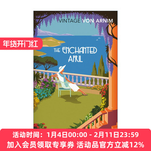 情迷四月天  英文原版 The Enchanted April 伊丽莎白·冯·阿尼姆 英文版 进口英语原版书籍