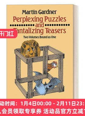 令人困惑的谜题和挑战 英文原版 Perplexing Puzzles and Tantalizing Teasers 儿童脑袋急转弯 英文版 进口英语原版书籍