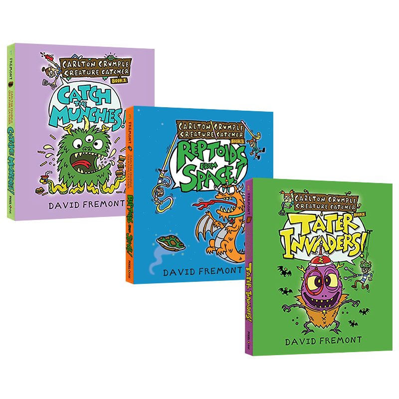 英文怪物捕手系列进口