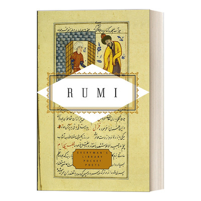 英文原版 Rumi Poems 米诗歌选集 人人图书馆精装收藏版 Jalal l-Din Rumi 英文版 进口英语原版书籍