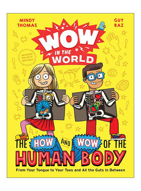 英文原版 The How and Wow of the Human Body 奇妙世界之人体 儿童科普百科 精装 英文版 进口英语原版书籍