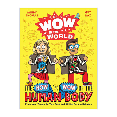 英文原版 The How and Wow of the Human Body 奇妙世界之人体 儿童科普百科 精装 英文版 进口英语原版书籍