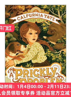 英文原版 A Prickly Problem 棘手的问题 兽医少女系列 英文版 进口英语原版书籍