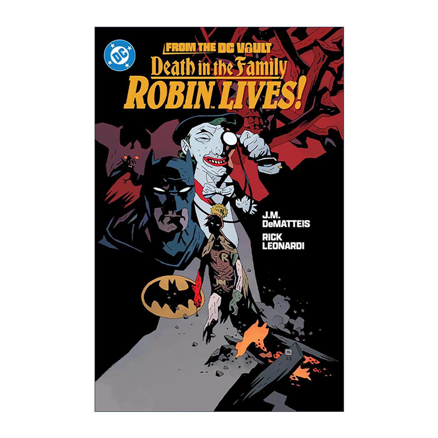 英文原版 From the DC Vault Death in the Family Robin Lives 家族之死 罗宾幸存 漫画 蝙蝠侠 英文版 进口英语原版书籍
