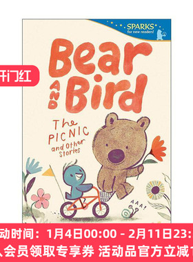 英文原版 Bear and Bird The Picnic and Other Stories 熊和鸟 野餐及其他故事 儿童绘本 Jarvis 英文版 进口英语原版书籍