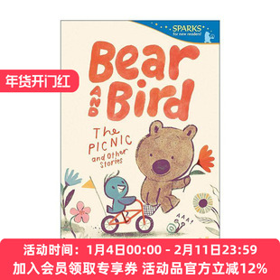 英文原版 Bear and Bird The Picnic and Other Stories 熊和鸟 野餐及其他故事 儿童绘本 Jarvis 英文版 进口英语原版书籍