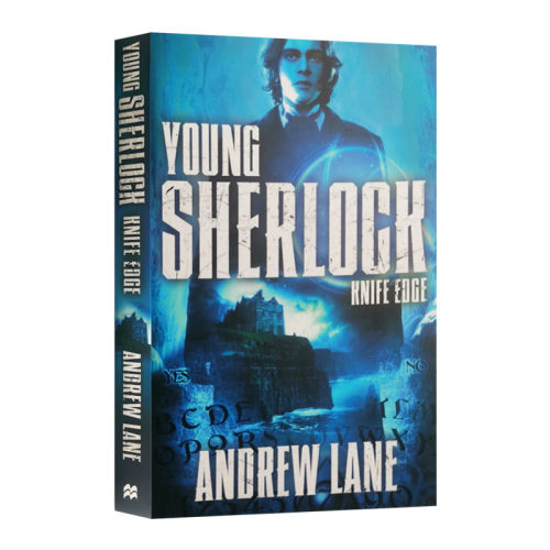 英文原版 Knife Edge Young Sherlock Holmes 少年福尔摩斯6 逻辑推理 青少年章节桥梁书 安德鲁莱恩 英文版