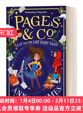 英文原版 Pages & Co. Tilly And The Lost Fairy Tales 穿梭童话集2 英文版 进口英语原版书籍