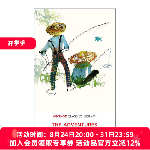 英文原版 The Adventures of Tom Sawyer 汤姆索亚历险记 Vintage经典图书馆系列 英文版 进口英语原版书籍