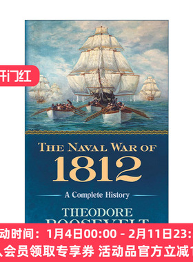 英文原版 The Naval War of 1812 1812年海战 美国历史 西奥多·罗斯福 英文版 进口英语原版书籍