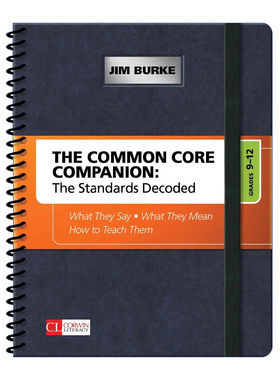 共同核心标准  英文原版 The Common Core Companion: Standards Decoded Grades 6-8 教学标准解读指南 6-8年级阶段 进口书