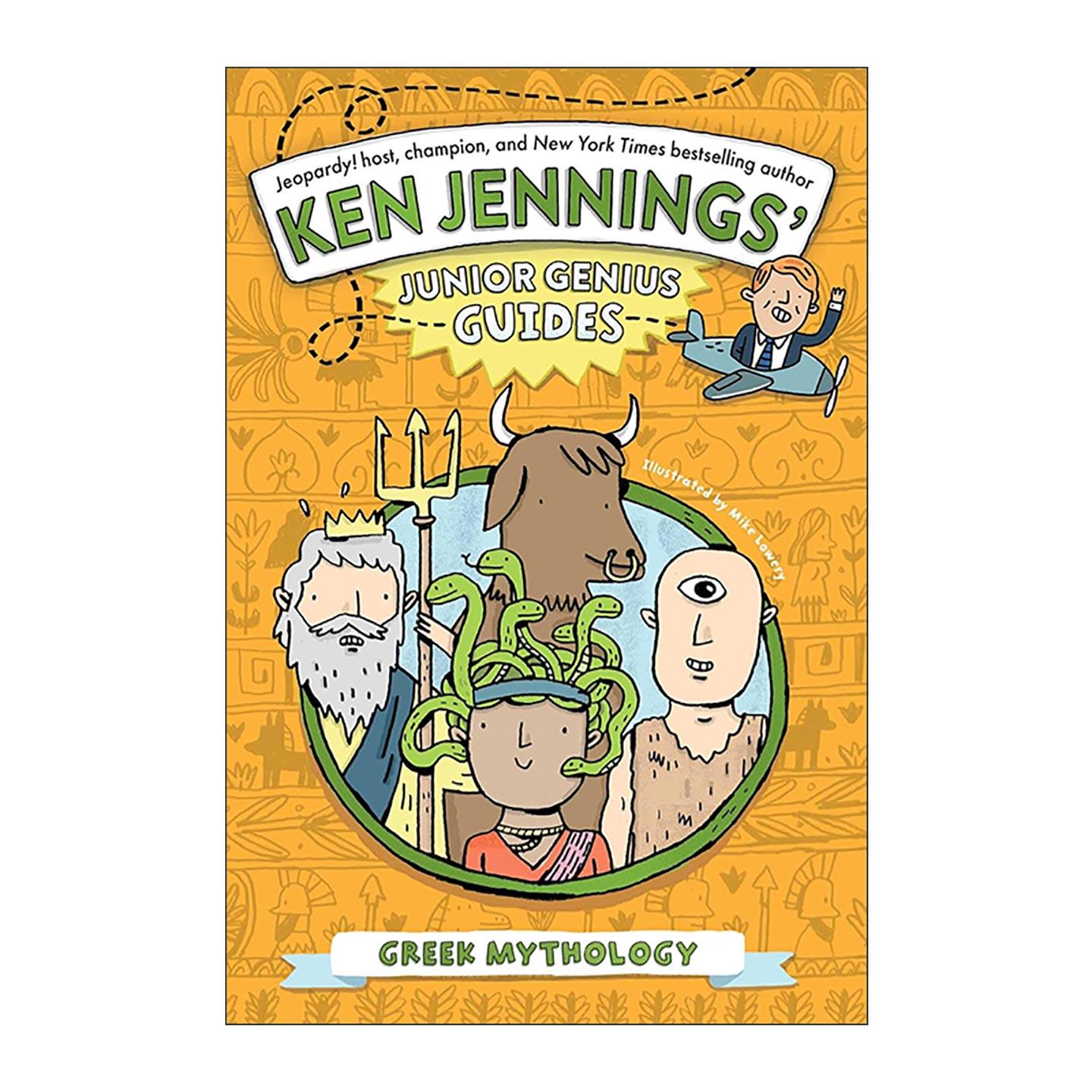 英文原版 Greek Mythology 希腊神话 活动式知识问答 Ken Jennings少年天才指南系列 英文版 进口英语原版书籍