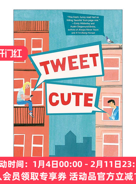 英文原版 Tweet Cute 可爱的鸣叫 北美晋江浪漫爱情小说 英文版 进口英语原版书籍