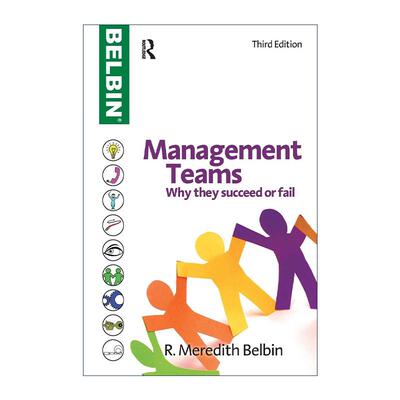 英文原版 Management Teams 管理团队 成败启示录 第3版 贝尔宾博士 英文版 进口英语原版书籍