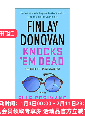 英文原版 Finlay Donovan Knocks 'Em Dead 这个杀手有点囧2 英文版 进口英语原版书籍