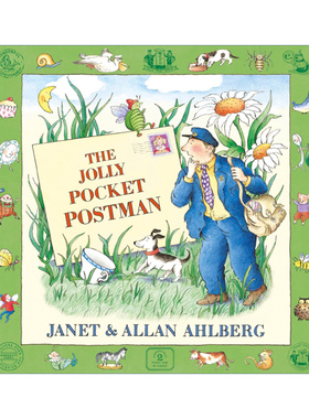 快乐的袖珍邮递员 英文原版 The Jolly Pocket Postman 艾伦·阿尔伯格儿童绘本精装 英文版 进口英语原版书籍