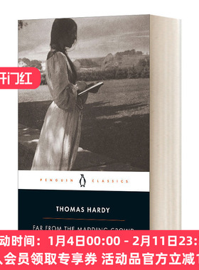 英文原版 Far from the Madding Crowd 远离尘嚣 英文版 进口英语原版书籍
