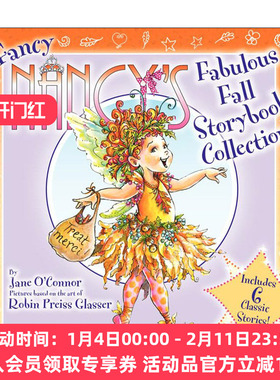 英文原版 Fancy Nancy's Fabulous Fall Storybook Collection 漂亮南溪秋季故事合集 精装 英文版 进口英语原版书籍