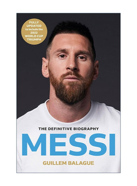 英文原版 Messi 梅西传记新版 含2022年世界杯及梅西转回迈阿密 英文版 进口英语原版书籍