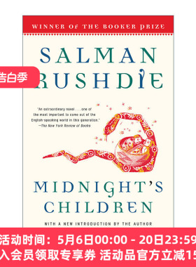 午夜之子 英文原版小说 Midnight's Children 萨曼·鲁西迪 Salman Rushdie Modern Library 100 Best Novels 英文版 进口英语书籍