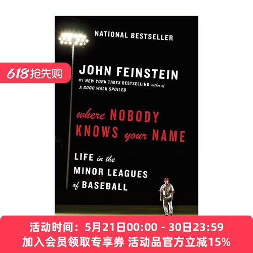 英文原版 Where Nobody Knows Your Name 没有人知道你的名字 在美国职业棒球小联盟的生活 传记 John Feinstein进口英语原版书籍