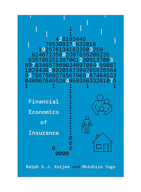 英文原版 Financial Economics of Insurance 保险金融经济学 芝加哥大学布斯商学院教授Ralph S. J. Koijen 精装进口英语原版书籍