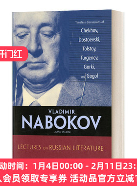 英文原版 Lectures on Russian Literature 俄罗斯文学讲稿 英文版 进口英语原版书籍