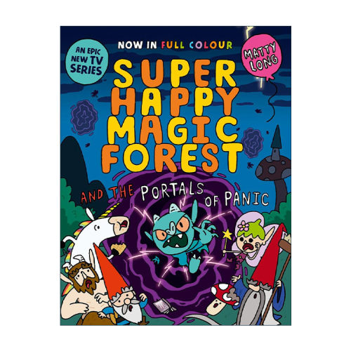 英文原版 Super Happy Magic Forest and the Portals of Panic 超级快乐魔法森林与恐慌之门 英文版 进口英语原版书籍