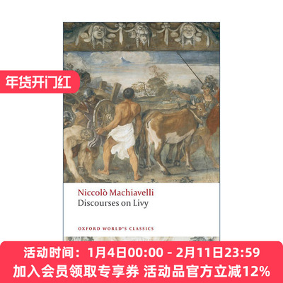 英文原版 Discourses on Livy 论李维 马基雅维里 牛津世界经典系列 英文版 进口英语原版书籍