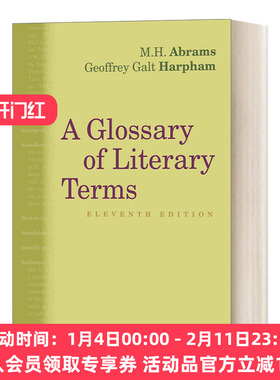 英文原版 A Glossary of Literary Terms 英美文学术语词典 第11版 艾布拉姆斯 Abrams 主编 英文版 进口英语原版书籍